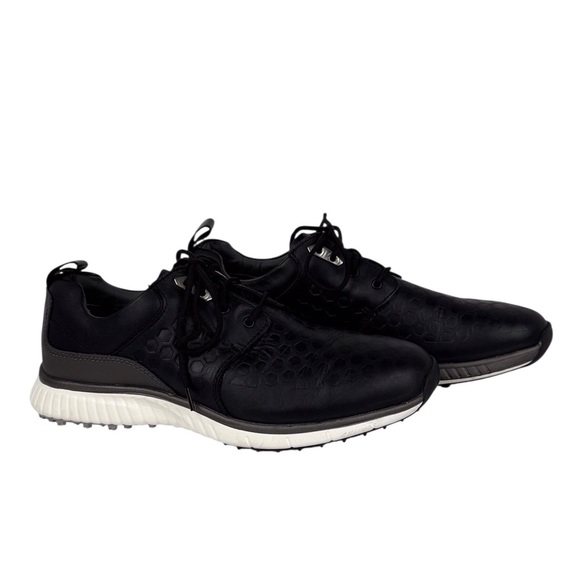 Johnston & Murphy Golf XC4 H2-Luxe Hybrid Saddle Black Men’s Shoes Size-8 EUC - Picture 5 of 14